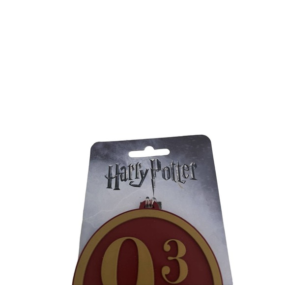 Harry Potter 9 3/4 Luggage Bag Tag Warner Bros BioWorld - Picture 5 of 9